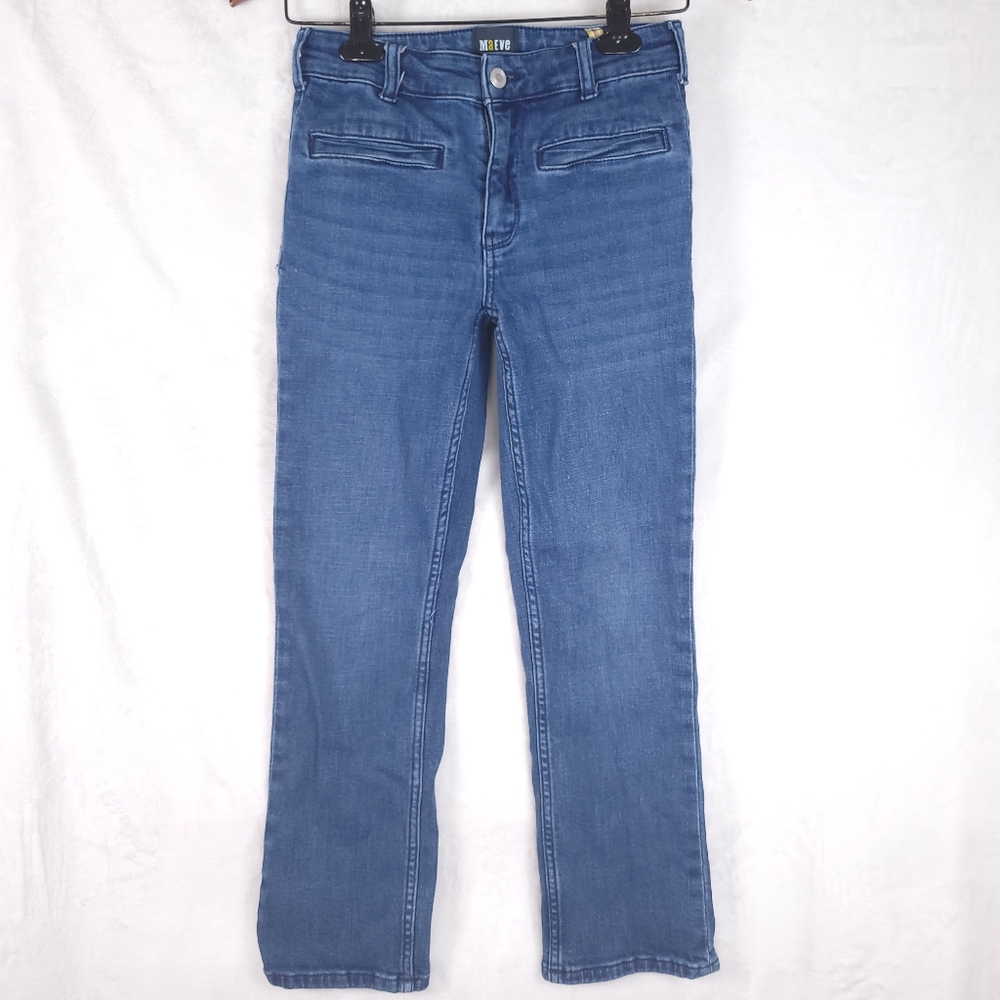 Maeve By Anthropologie The Essential Slim Straight Denim Jeans 25